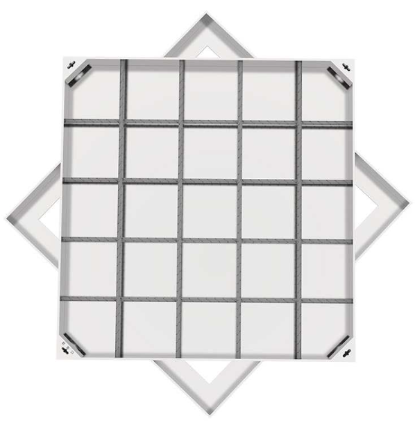 水城不锈钢方井展示